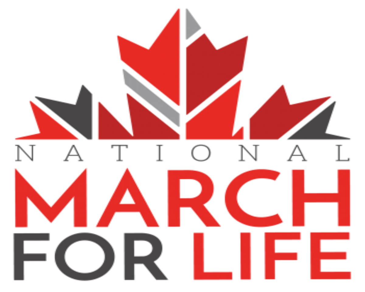 Logo for the National March for Life in Ottawa