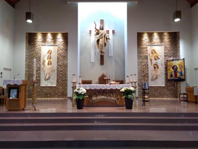 St. Leonard's Parish Altar for Easter